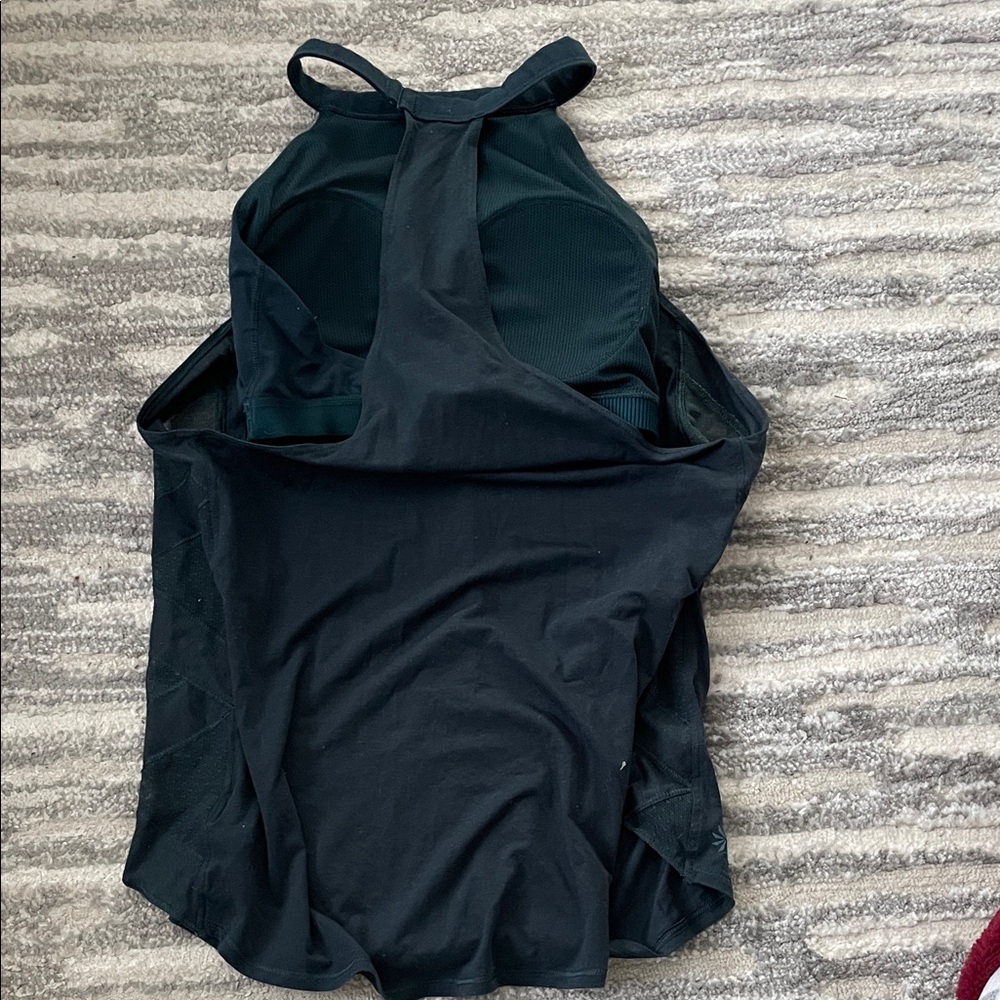 Athleta Green Halter Top